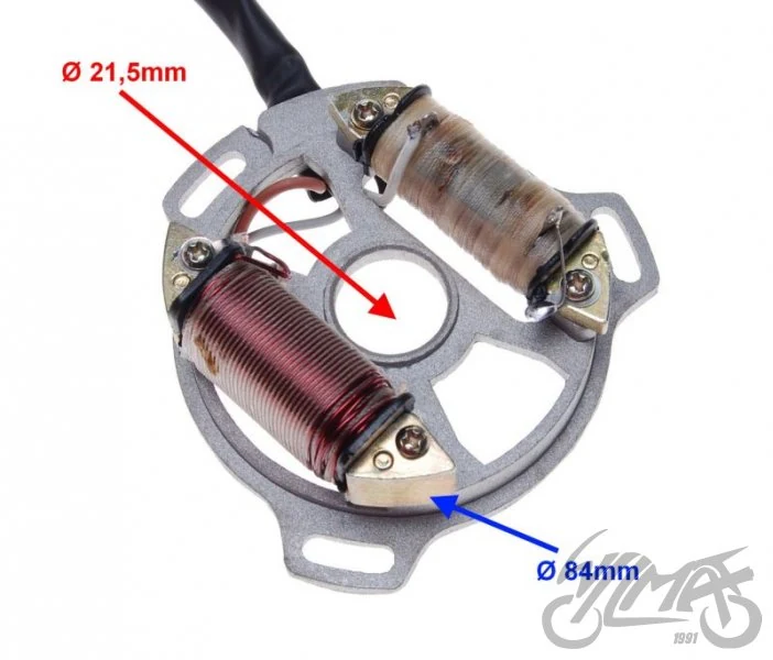 Stator zapłonu 2 cewki kos 2T — Kinroad XT50QT-5 Kos — ujęcie 2