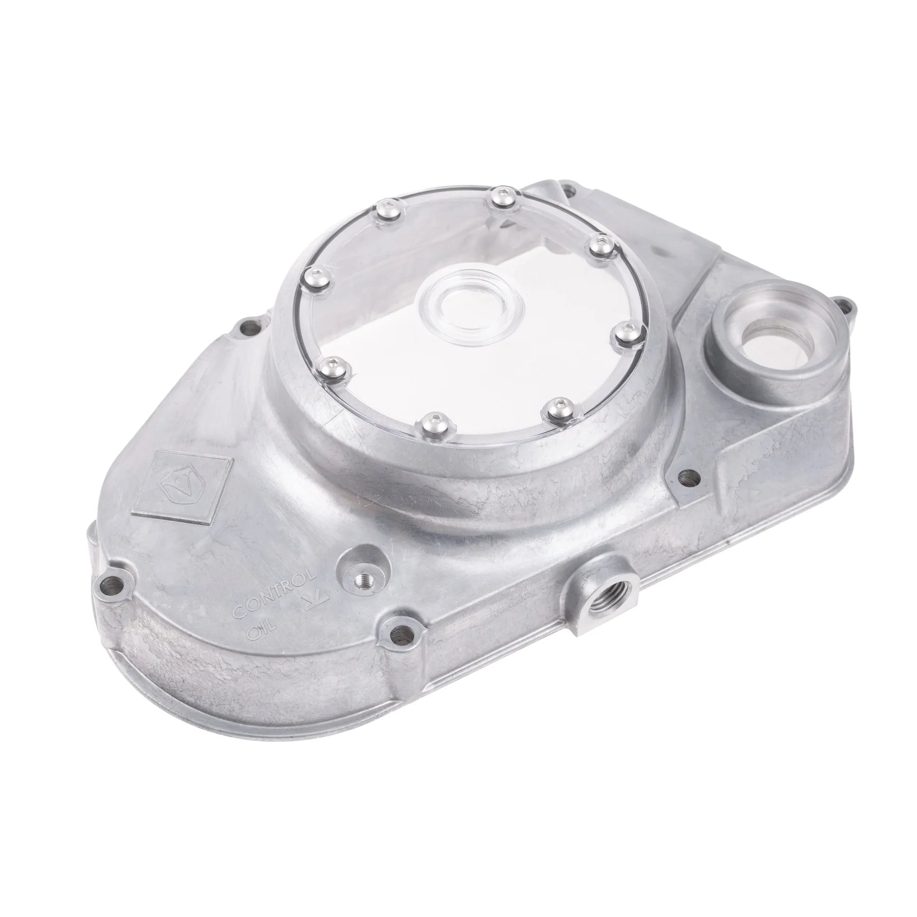 Pokrywa silnika Simson S51 SR50 lewa aluminium clear V2 Venandi — ujęcie 3