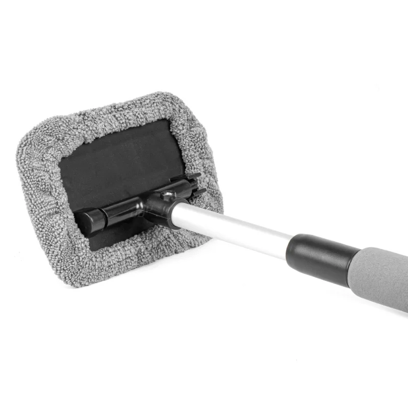 Myjka do szyb okien luster teleskopowa prostokątna mikrofibra 30,5/46 cm — ujęcie 3