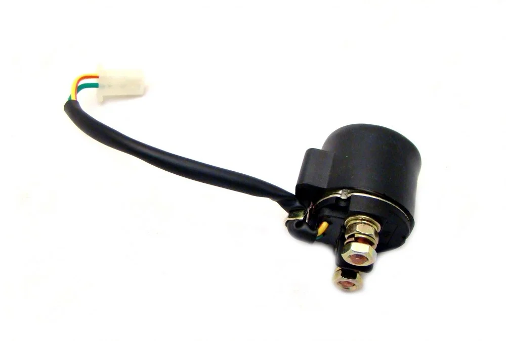 Junak NK125 przekaźnik rozruchu (elektromagnes) (krótki kabel) (kostka 2 piny) — ujęcie 1