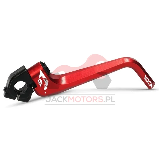 Dźwignia startera VOCA CNC Derbi D50B0 / EBS050 — składana, kolor czerwony