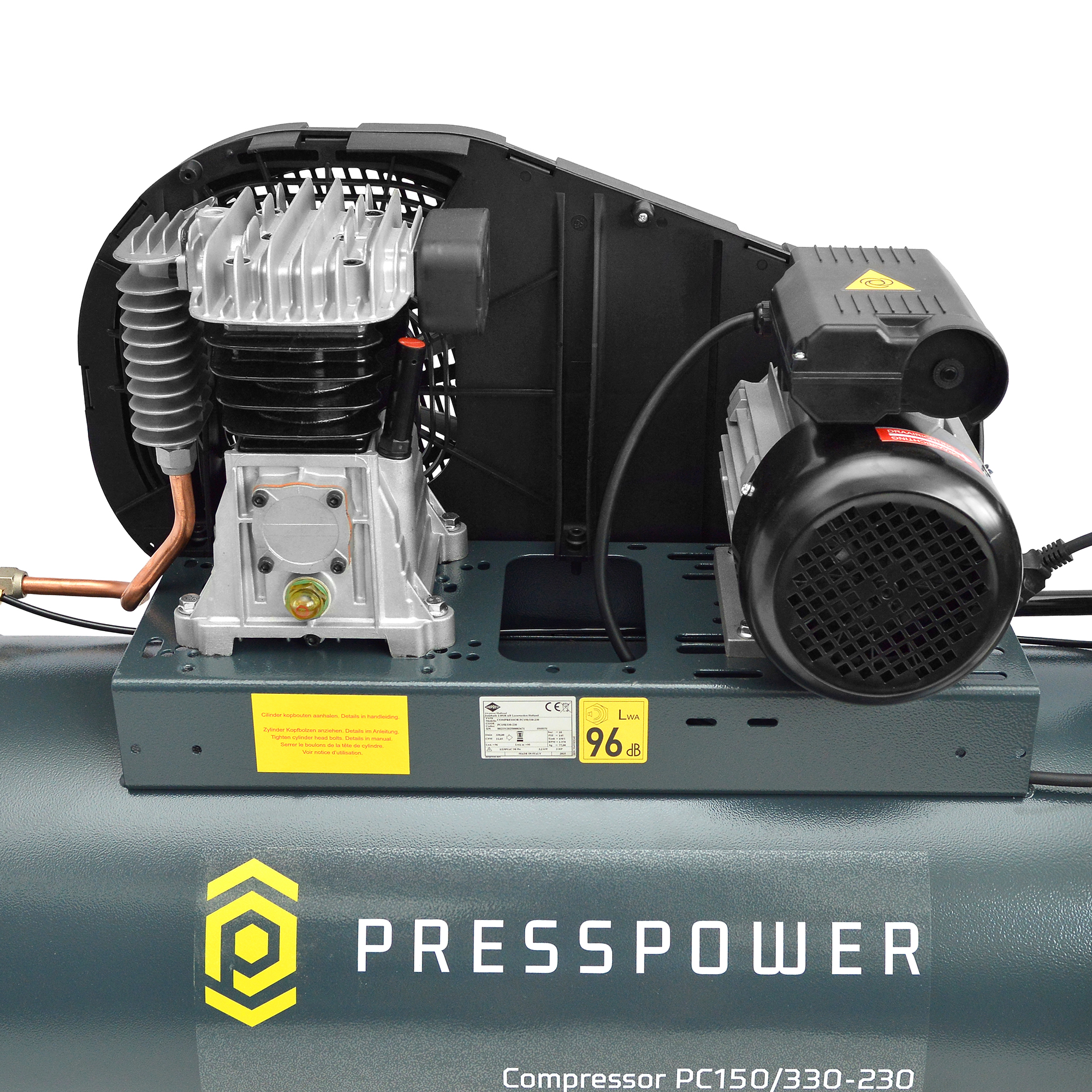 Kompresor tłokowy PRESSPOWER 150 l/330 PC150/330-230 — ujęcie 5