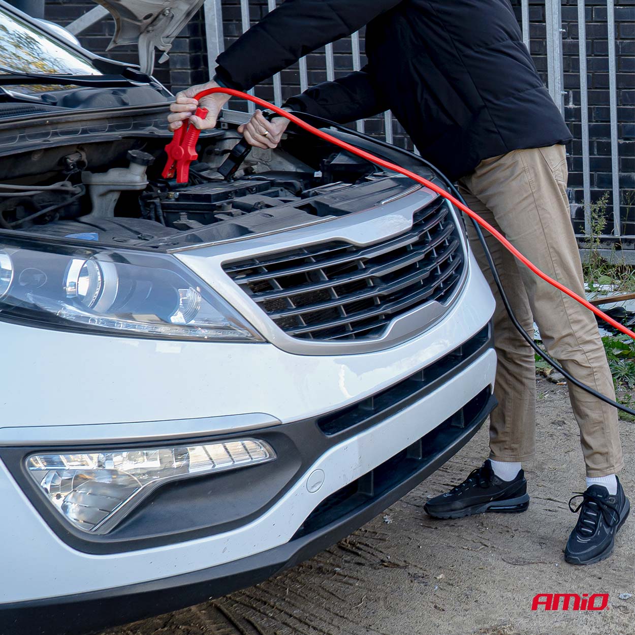 Kable przewody rozruchowe 350A 3.5m TÜV — ujęcie 4