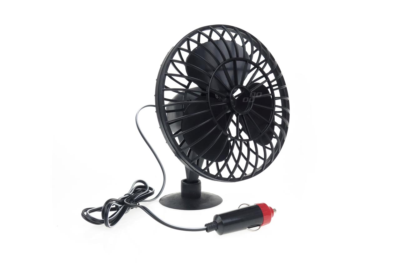 Wentylator wiatrak samochodowy z przyssawką miniFAN 12 V — ujęcie 3