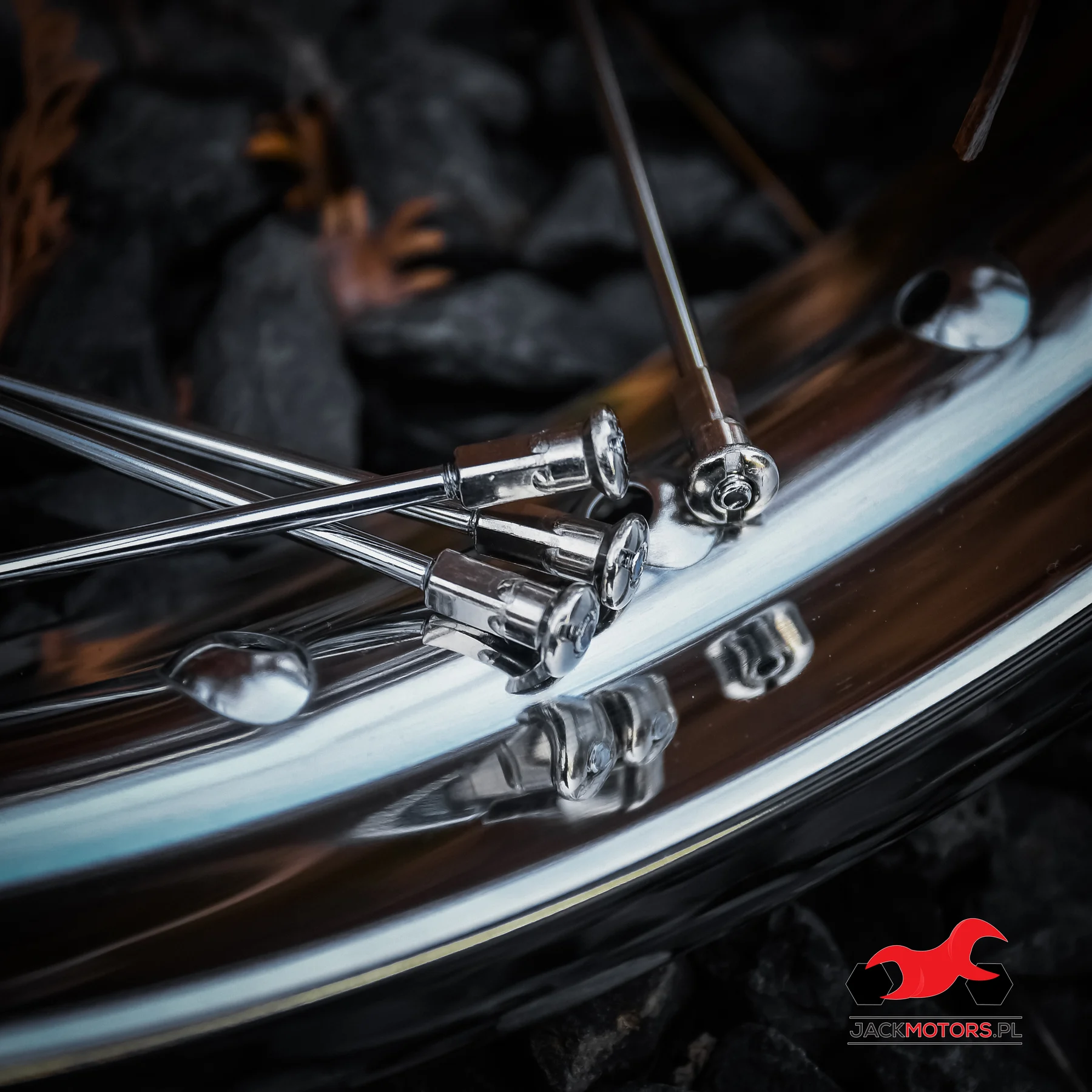 Obręcz koła Romet Komar 19" stalowa chrom zaplot ORG DPR Classic — ujęcie 7