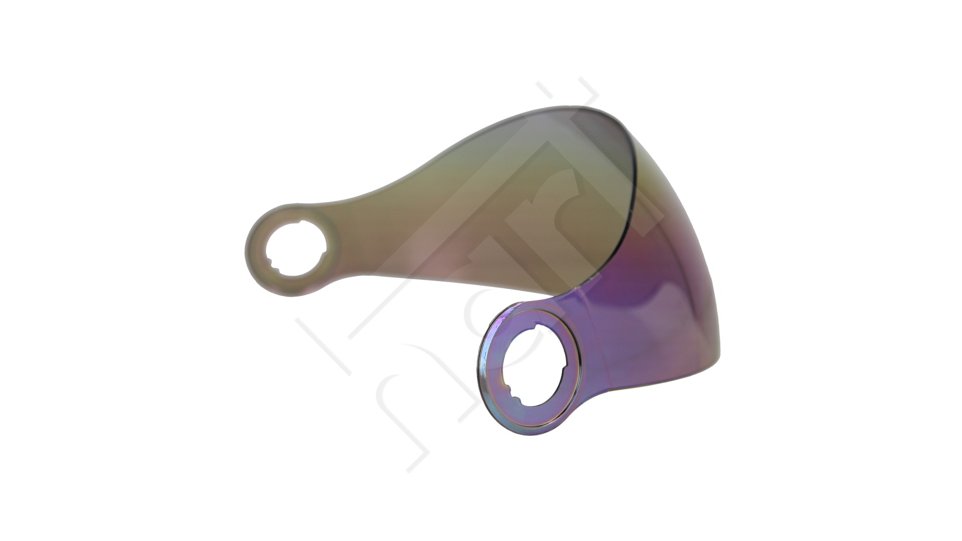 Szyba do kasku/V518/tęczowa VCAN V518 VISOR RAINBOW — ujęcie 2