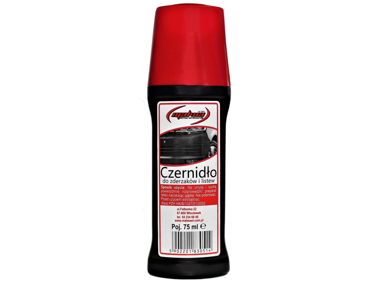 Czernidło do zderzaków i listew 75ml