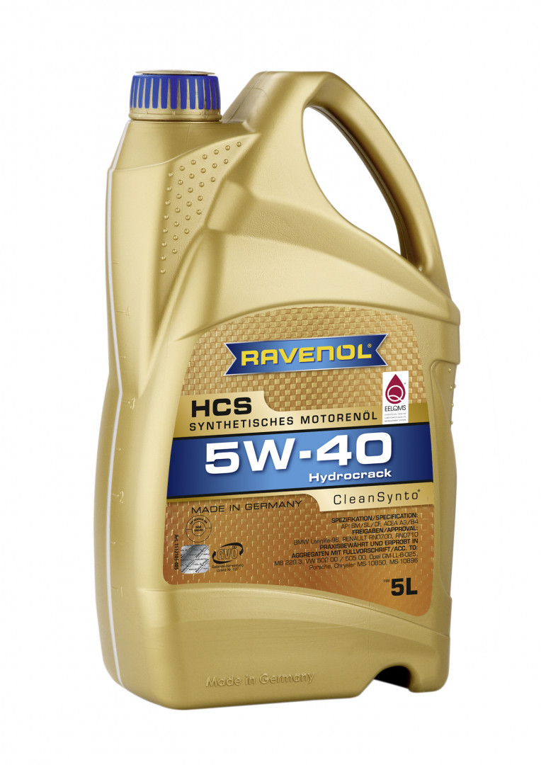 Olej silnikowy 5W-40 RAVENOL HCS — 5 l 1112105-005-01-999 — ujęcie 2