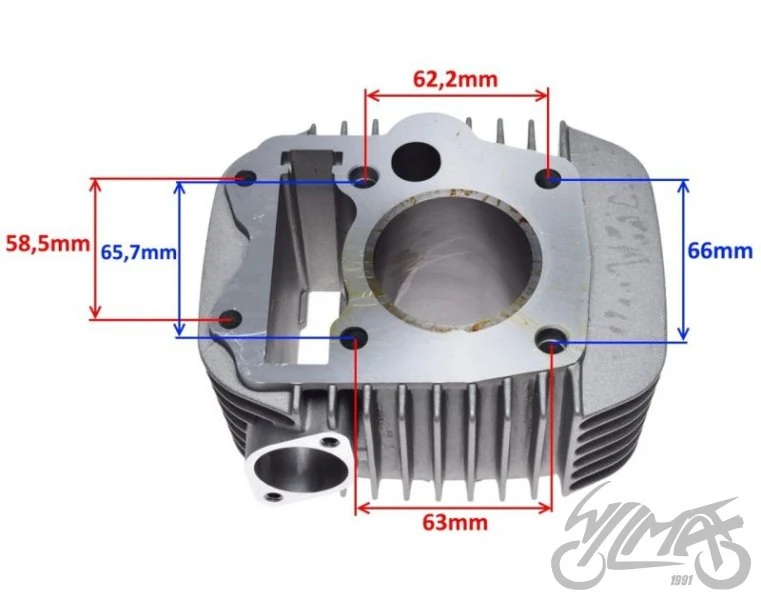 Cylinder komplet silnik LF120 — ujęcie 2