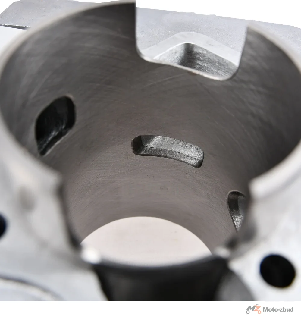 Cylinder Simson 105/3M sport membrana kpl. Barikit + głowica · tłok Barikit 2P, zawór membranowy AM6 + króciec BVF — ujęcie 2