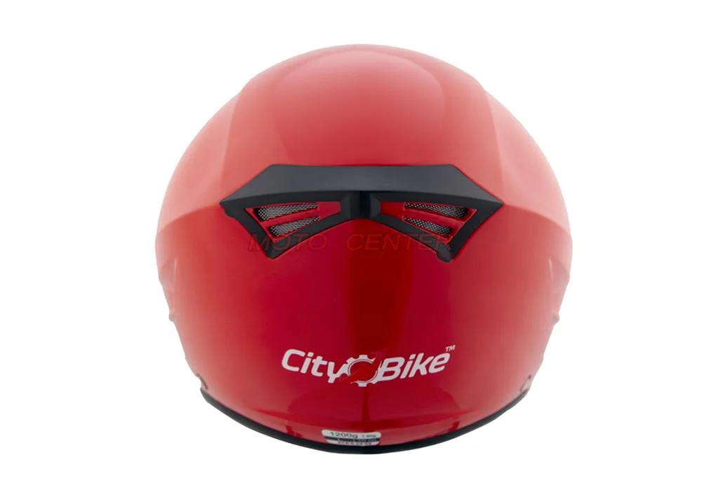 Kask motocyklowy otwarty City-Bike WL-202 czerwony rozmiar M ECER22.06 — ujęcie 3