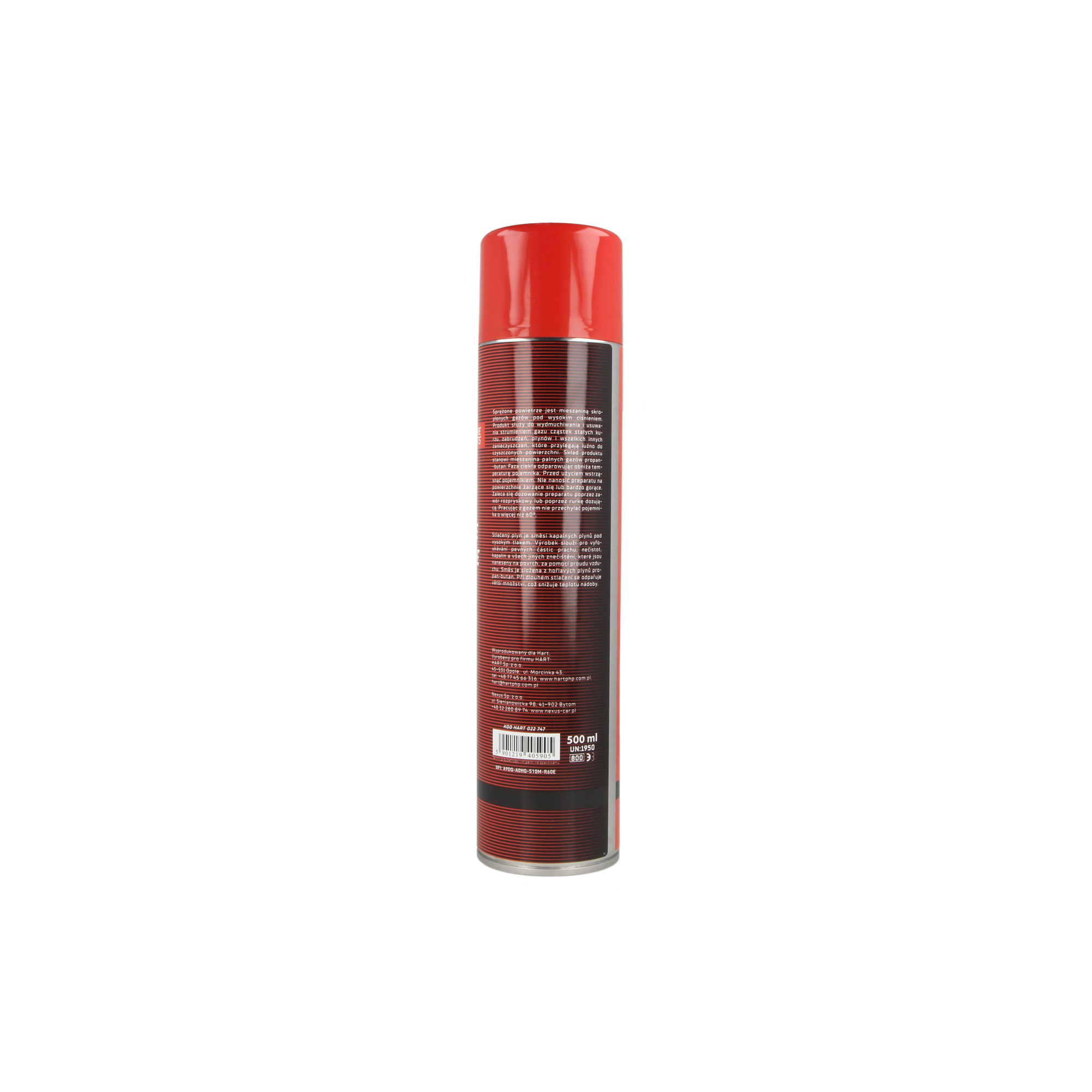 Sprezone powietrze 0.5 l spray HART HAR-046 — ujęcie 2