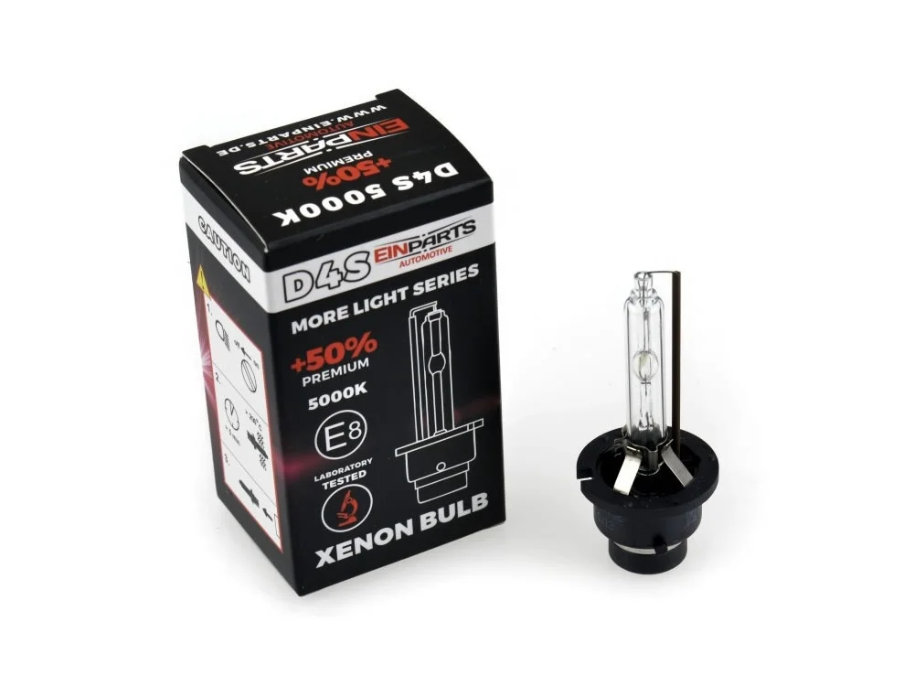 Żarnik Xenon D4S 5000K 35W EINPARTS +50% GW 24M-ce (1szt.) — ujęcie 2