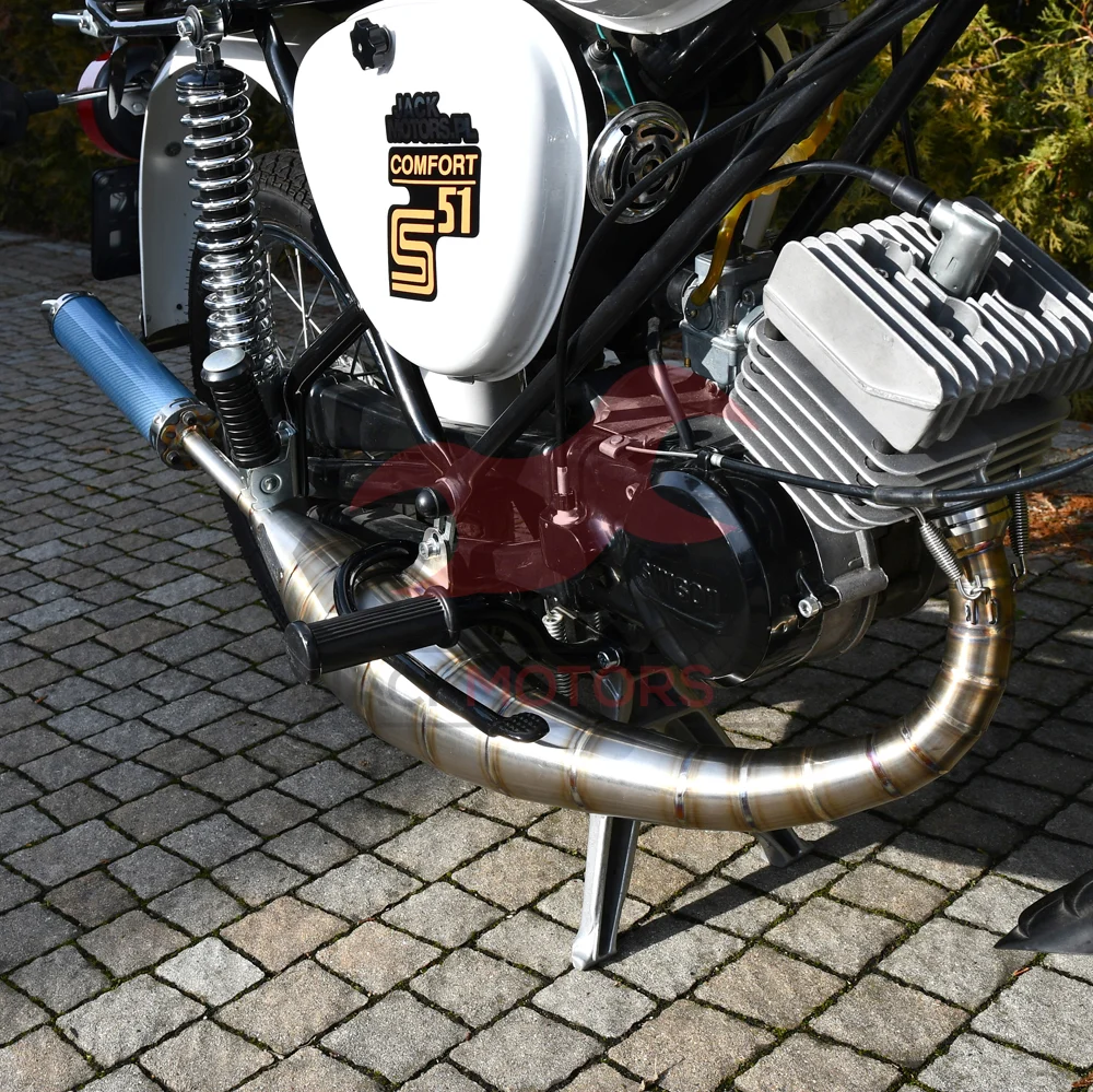 Tłumik Platek Racing Simson S85-110 racing premium JMP version 2023 · carbon Evo (VM7445) — ujęcie 3