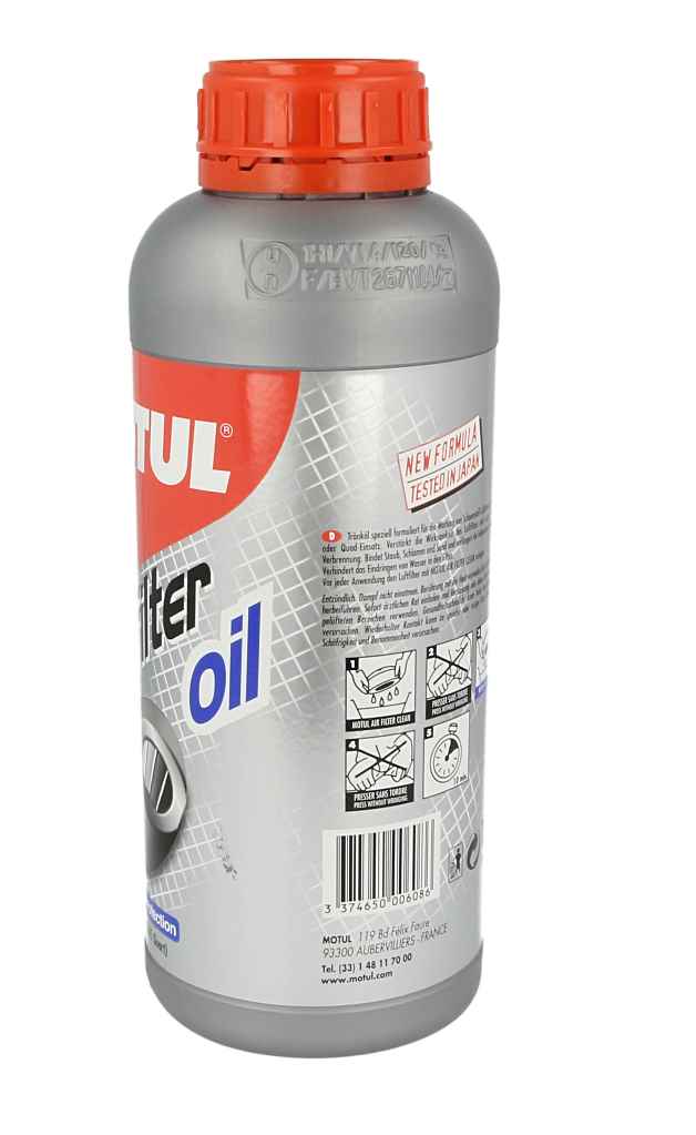 Olej do filtrów powietrza MOTUL mc care A3 1 l — ujęcie 7