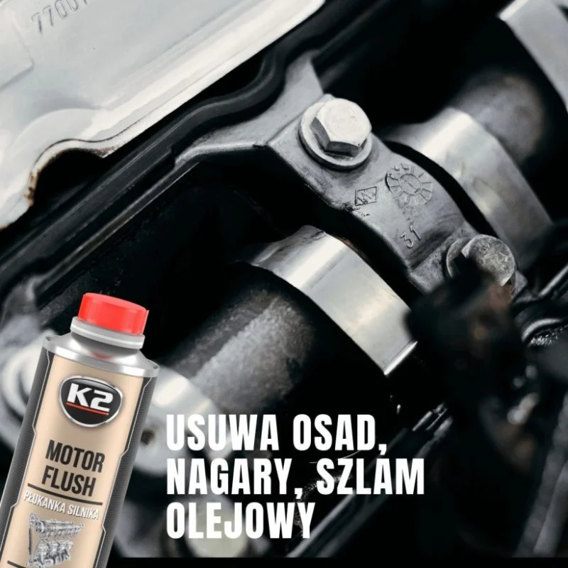 K2 motor FLUSH Płucze wnętrze silnika 250ml — ujęcie 3