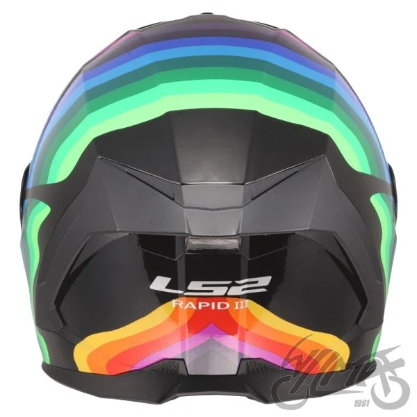 Kask LS2 FF820 Rapid III Flow Black Multi — L — ujęcie 2