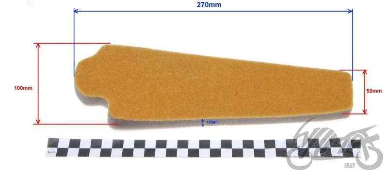Wkład filtra powietrza gąbka 4T do filtra ZU3046 — ujęcie 2