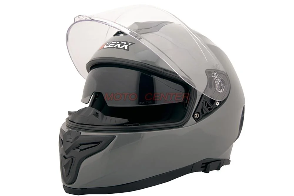 Kask zamknięty z blendą BLEXX MD-820 grey rozmiar M ECER22.06 — ujęcie 4
