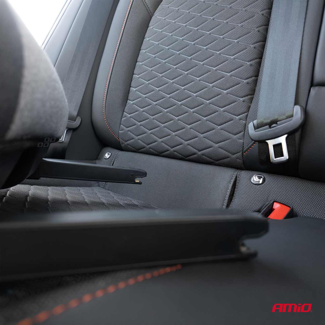 Podstawka (siedzisko) samochodowa dla dzieci z mocowaniem ISOFIX ECE R129 I-Size 125-150cm — ujęcie 3