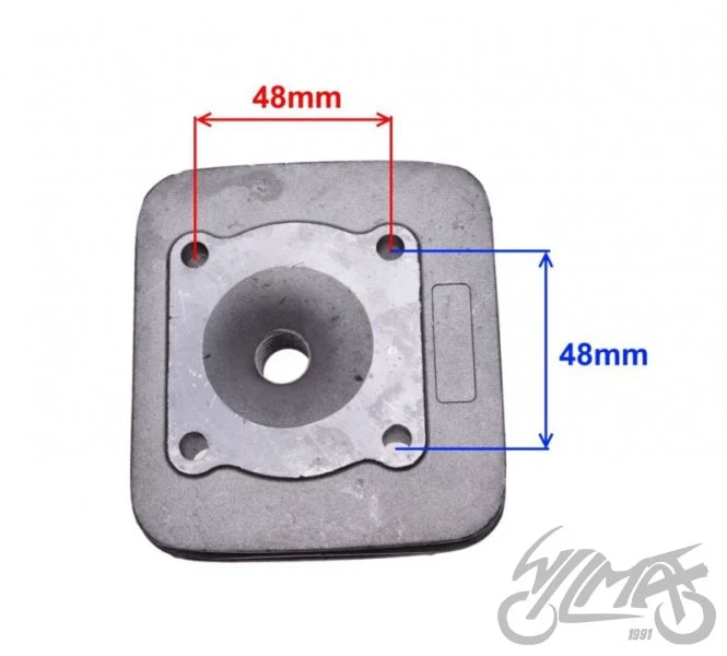 Głowica Piaggio, wariant 50 cc, komora 40 mm — AY34013 — ujęcie 2