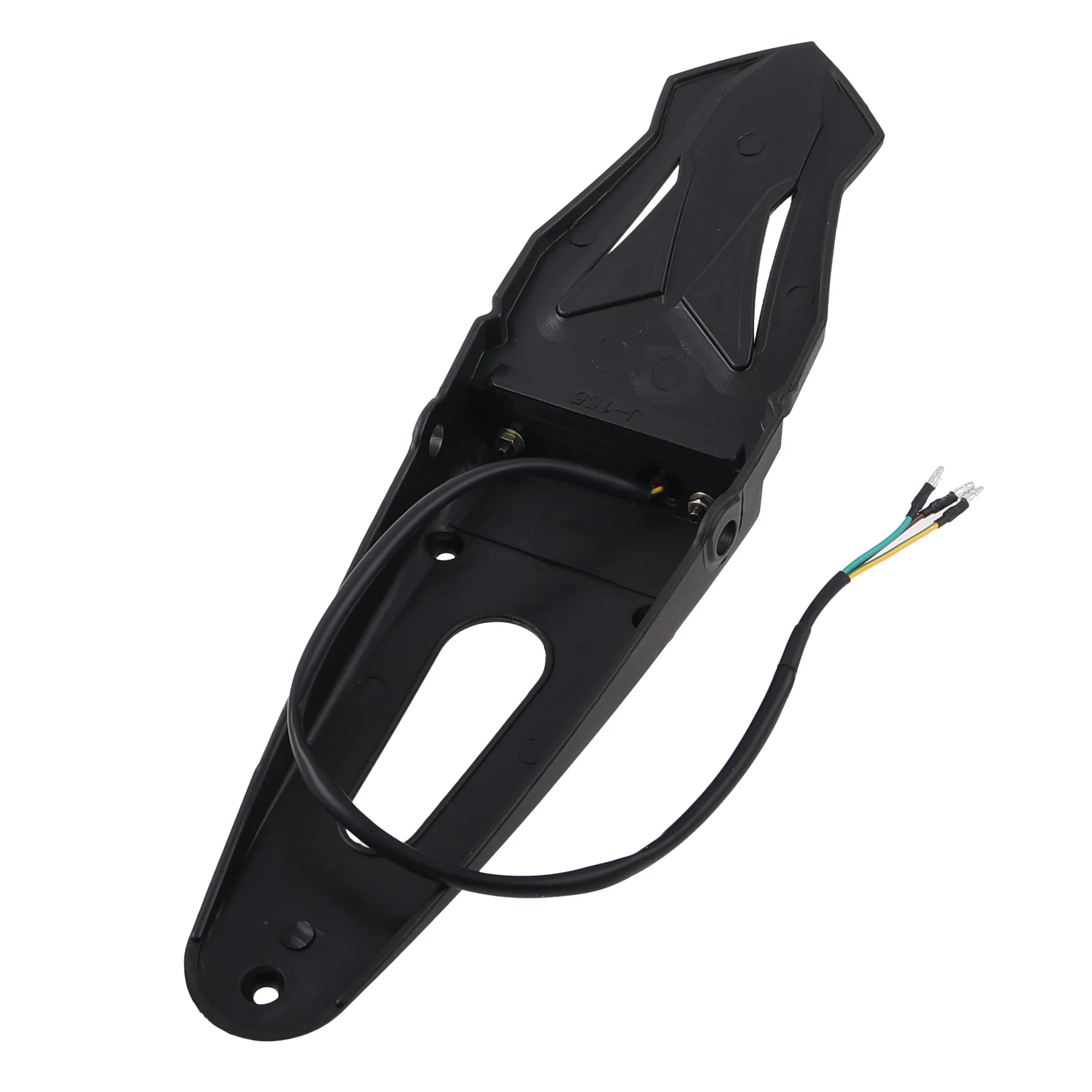 Uchwyt tablicy rejestracyjnej czarny + clear lampa LED V3 Racing Force — ujęcie 2