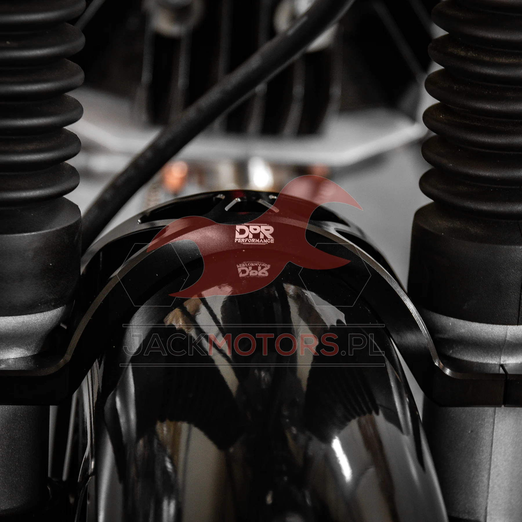 Stabilizator / rozpórka teleskopów Simson aluminium CNC czarna DPR Performance — ujęcie 8
