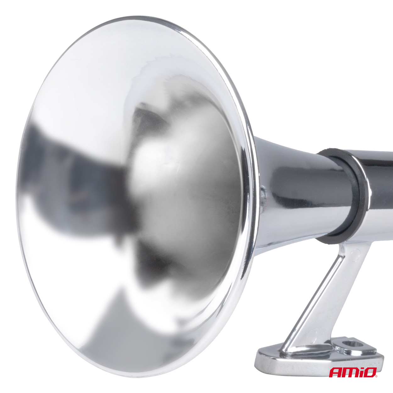 Klakson fanfara sygnał dźwiękowy chrom 640 mm 12 V 24 V — ujęcie 3