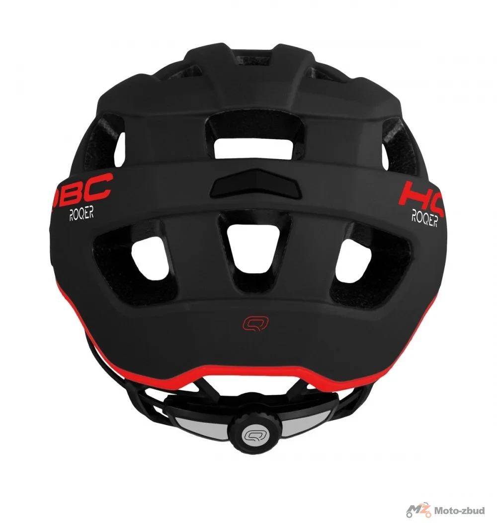 Kask Longus roqer antracytowo/czerwony mat 55-59 cm Q090389M — ujęcie 2