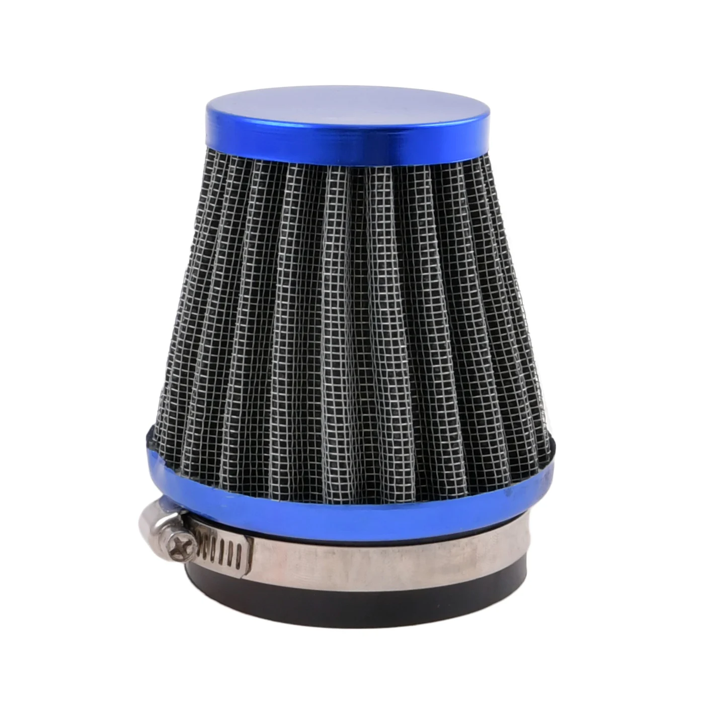 Filtr powietrza stożkowy 55 mm niebieski Racing Force — ujęcie 1
