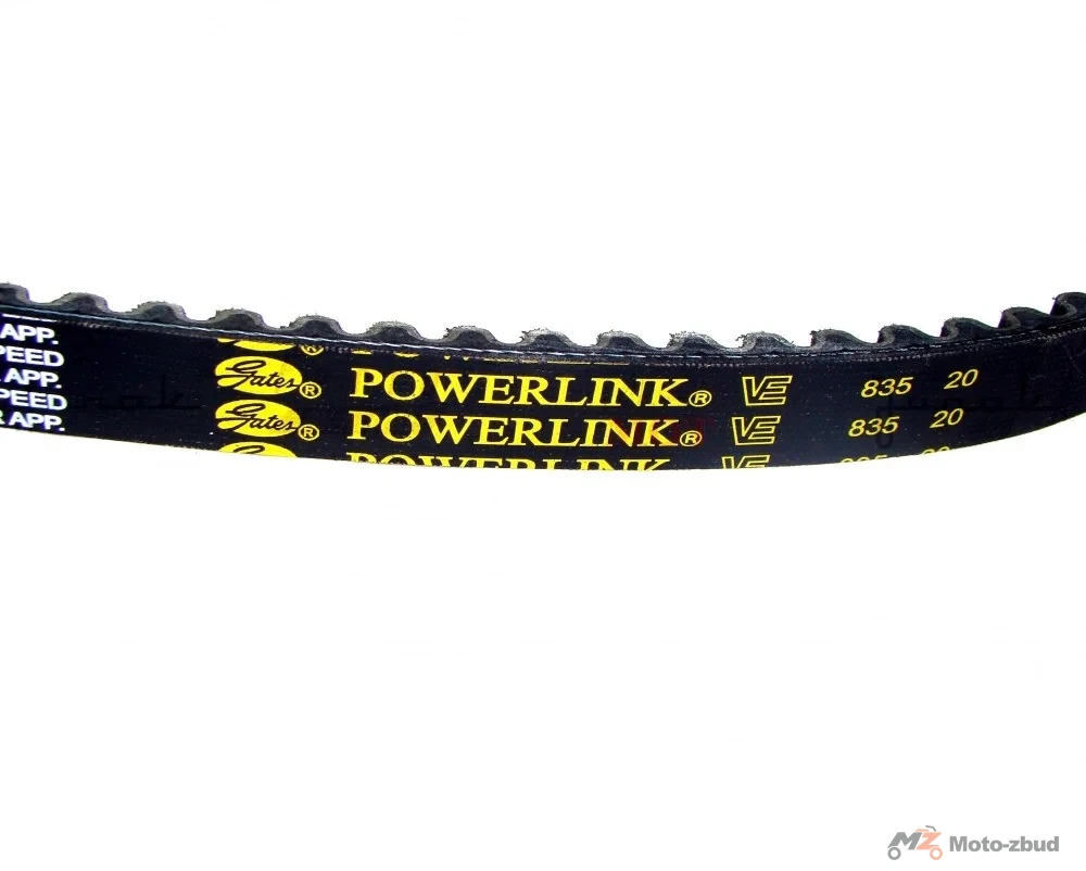 Junak 607/711/SILNIK 4-SUW 125 cm³ pasek napędowy wariatora (gates usa) 835 × 20