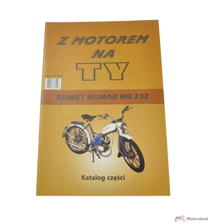 Katalog części Romet Komar mr 232 PL