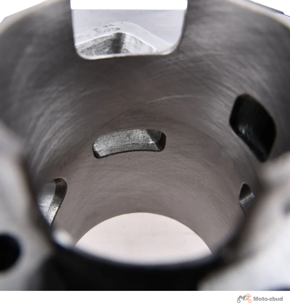 Cylinder Simson 105/3M sport membrana kpl. Barikit + głowica · tłok Barikit 2P, zawór membranowy AM6 + króciec BVF — ujęcie 5