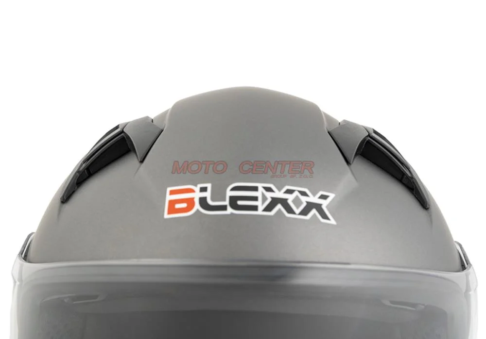 Kask motocyklowy zamknięty dziecięcy BLEXX YA-201 grafitowy L ECER22.06 — ujęcie 6