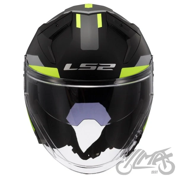 Kask LS2 OF603 Infinity II Focus M.Bl. H-V Y — rozmiar L — ujęcie 3