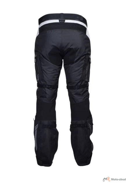 Spodnie motocyklowe LS2 Norway męskie — czarny / szary — rozmiar 5XL — ujęcie 2