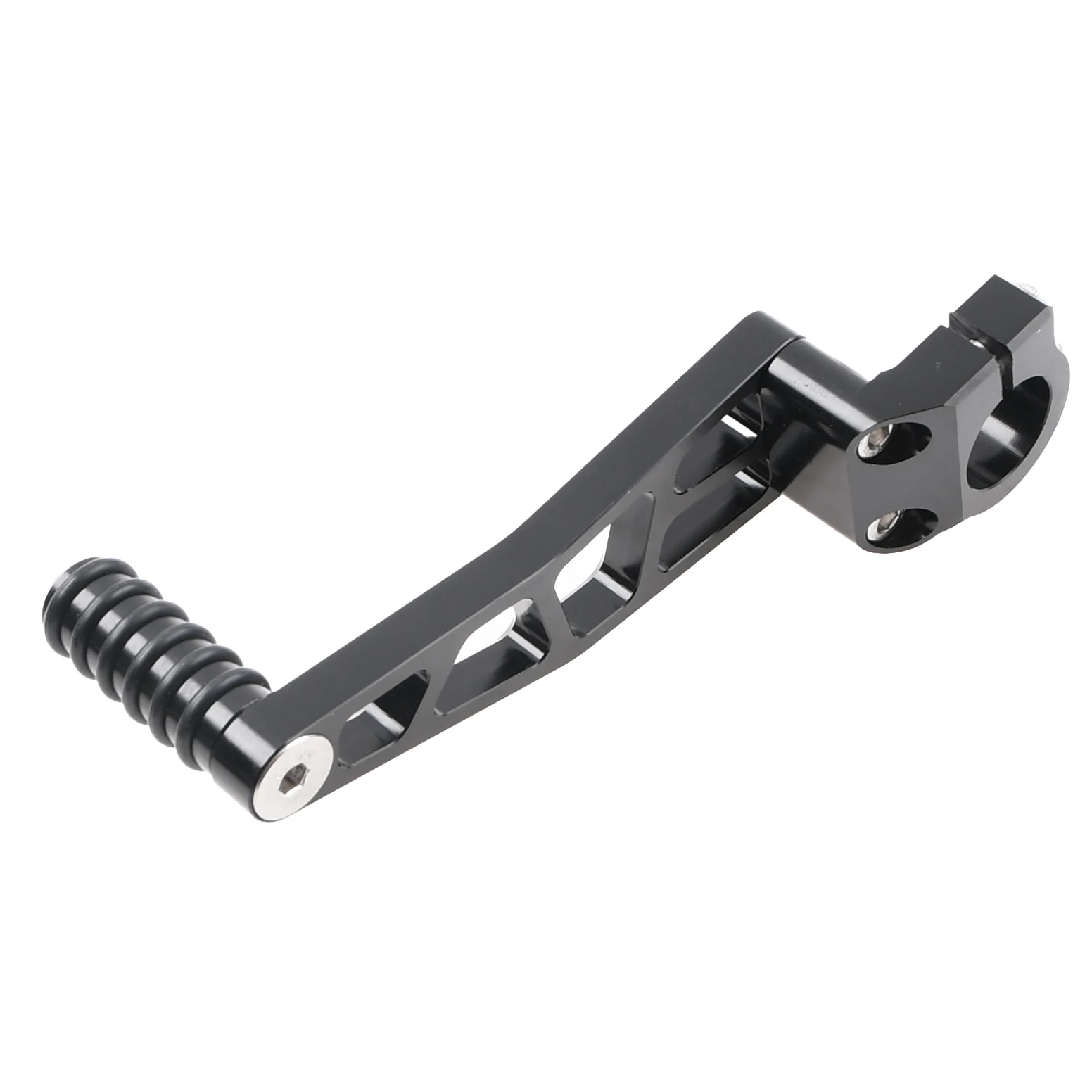 Dźwignia zmiany biegów Simson S51 czarna aluminium CNC racing DPR Performance — ujęcie 2