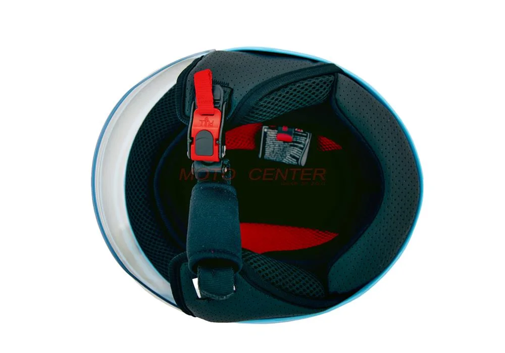 Kask motocyklowy otwarty dziecięcy BLEXX YA-215 niebieski S ECER22.06 — ujęcie 6