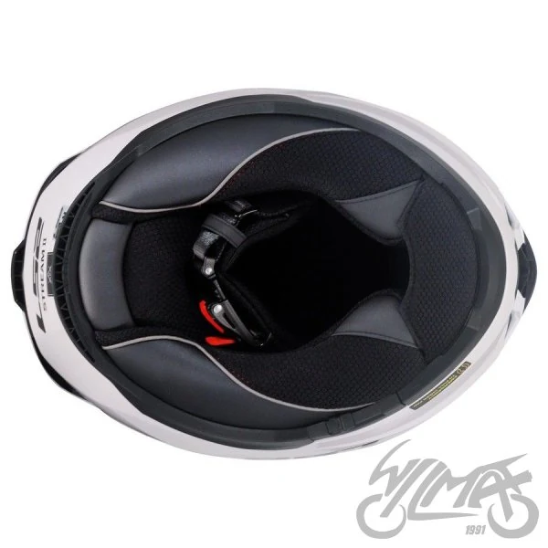 Kask LS2 FF808 Stream II Solid White — rozmiar XXL — ujęcie 4