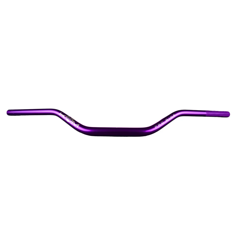 Kierownica fatbar KRM Pro Ride fioletowo - holo 22/28,6 mm — ujęcie 1