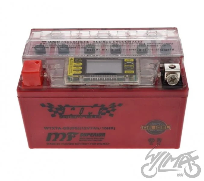 Akumulator WTX7A-BS (YTX7A-BS) (iGEL) 12 V — ujęcie 4