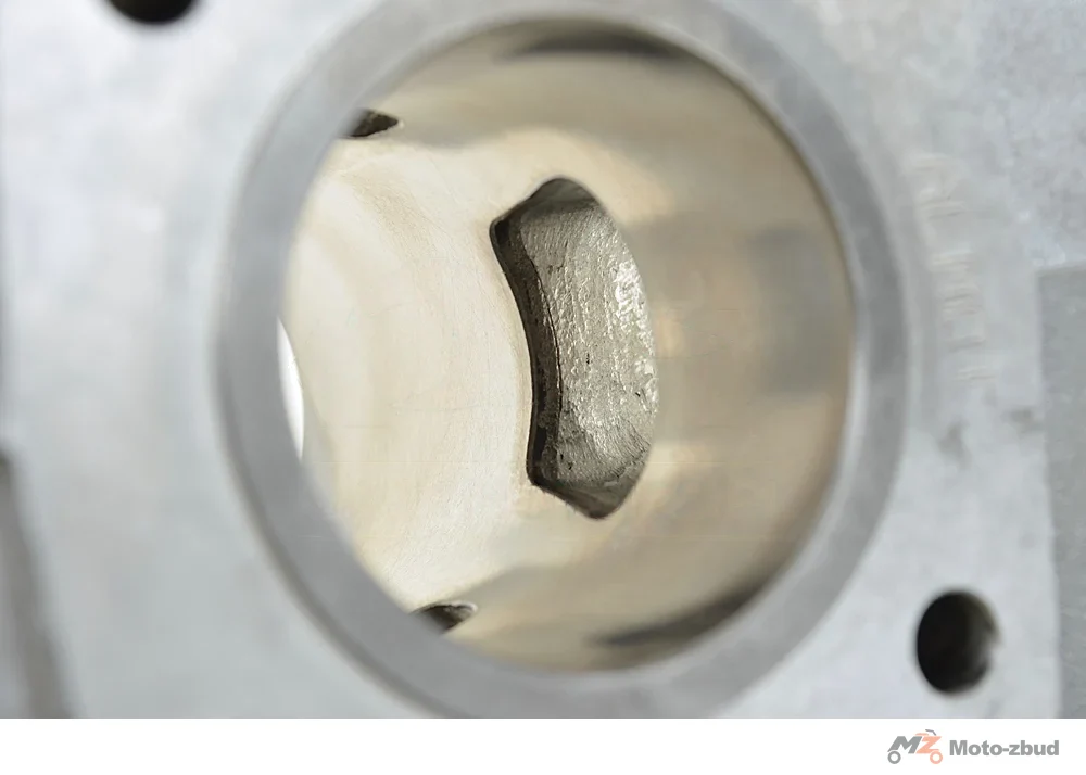 Cylinder Simson 60/4 sport MK2 + tłok MZA / keystone / Barikit kpl. · tłok MZA/Almot K20 2P — ujęcie 9