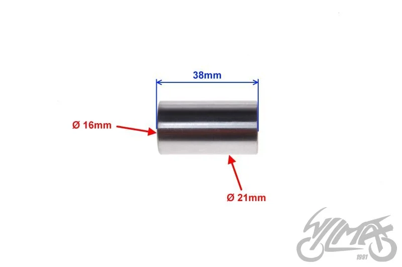 Tulejka wariatora długość 38 mm tuning 2T — ujęcie 2