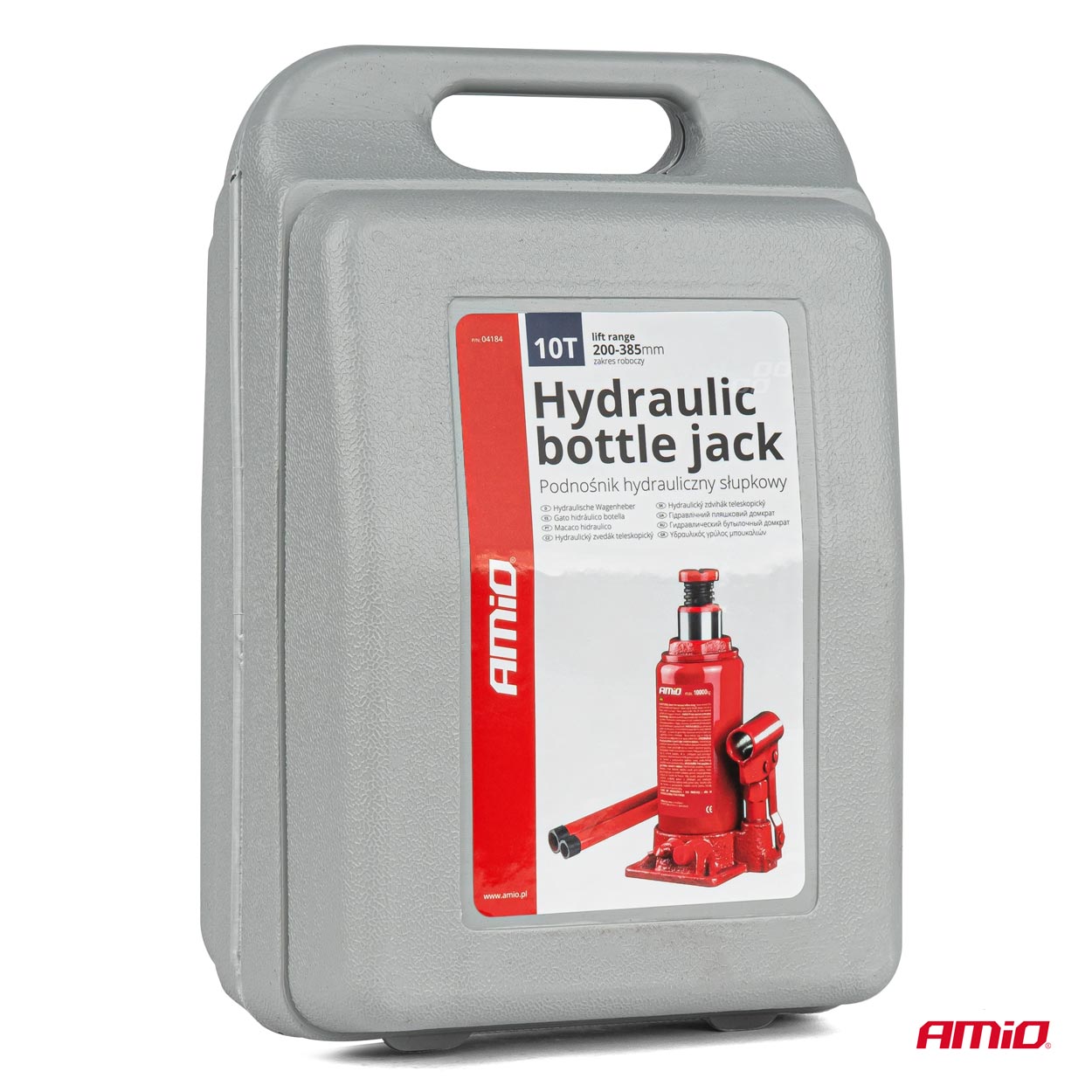 Podnośnik hydrauliczny słupkowy 10T 10000 kg PVC box — ujęcie 12