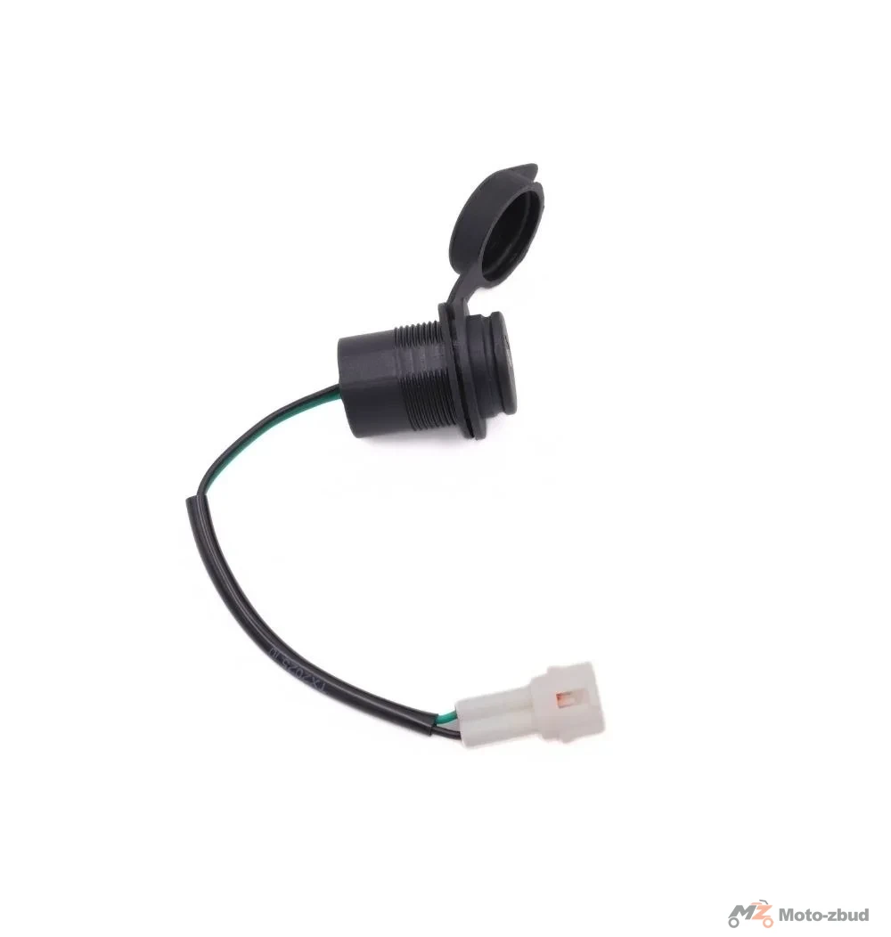 Junak SC125 gniazdo USB kpl. (okrągłe) (w osłonie wewnętrznej lewej zbiornika paliwa) — ujęcie 2