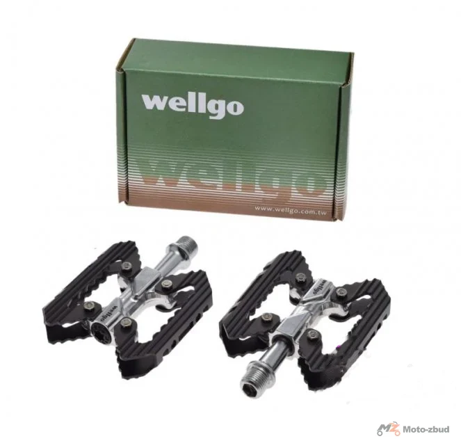 Pedały rowerowe Wellgo platformowe — AWR0091, para