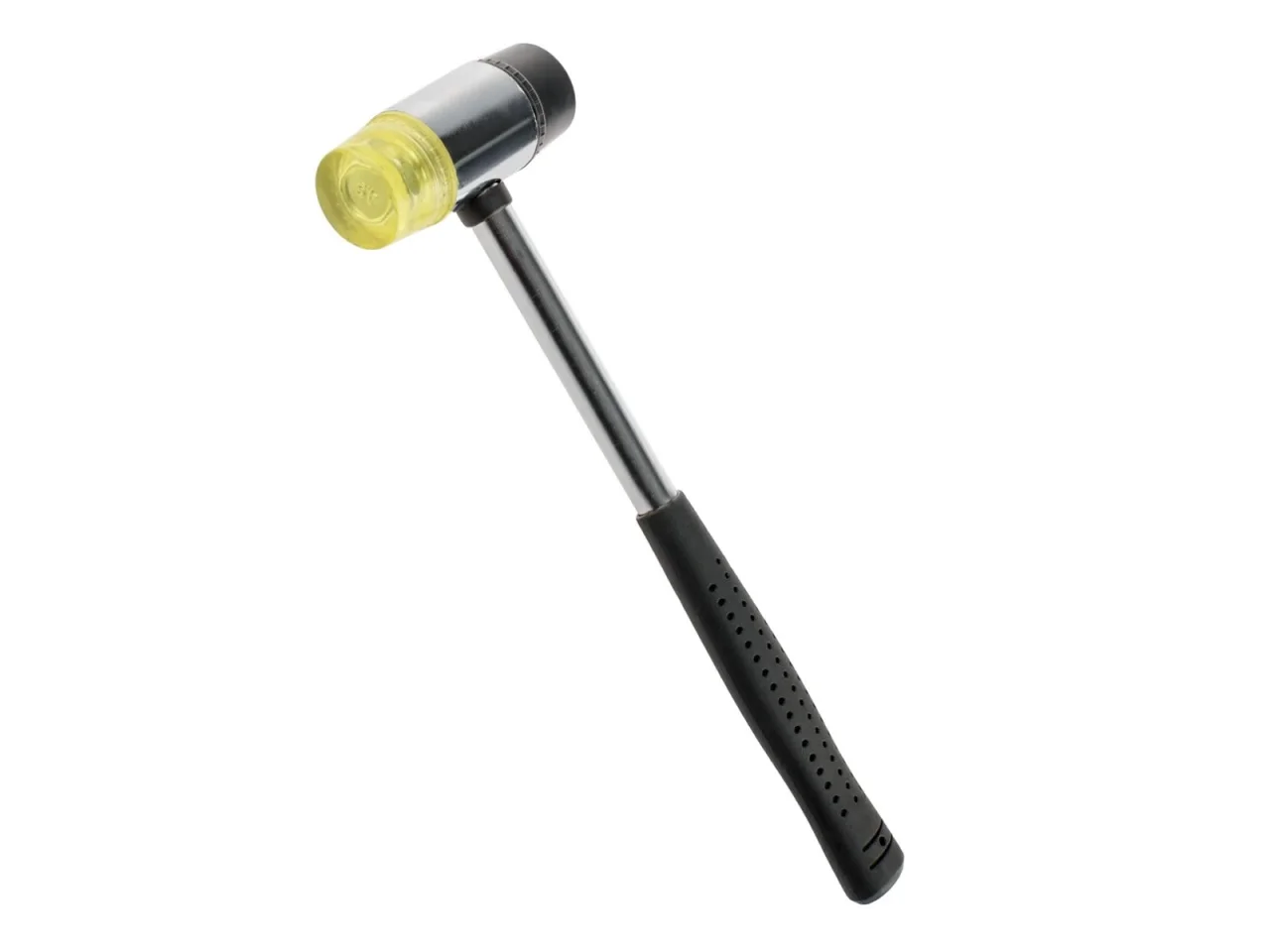 Młotek blacharski 35mm 320g guma-plastik trzonek metalowy gumowany — ujęcie 3