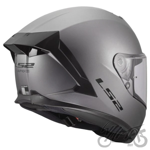 Kask LS2 FF820 Rapid III Solid Matt Titanium — M — ujęcie 5