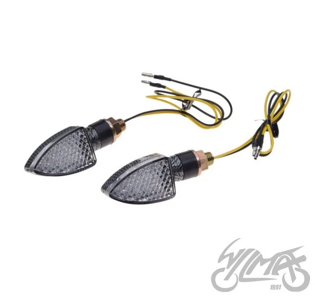 Kierunkowskazy LED 12 V 1,08 W carbon P+L — CH-1020 — ujęcie 1