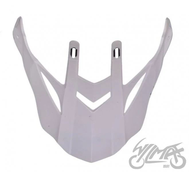 Daszek kasku MX436 gloss white — ujęcie 3